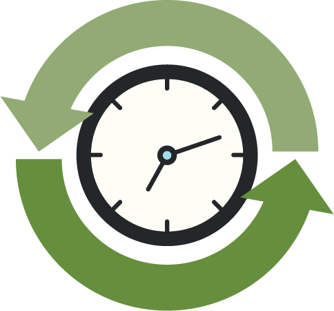 illustration of clock 